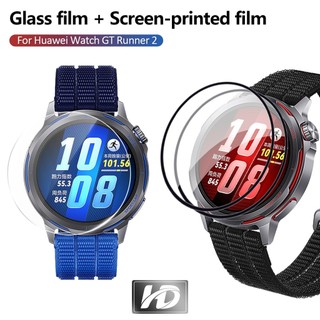 Dành Cho Huawei Watch GT Runner 2 Bảo Vệ Màn Hình Kính Cường Lực Phim Màn Hình In Phim HD Bảo Vệ Toàn Diện Chống Trầy Xước Bảo Vệ