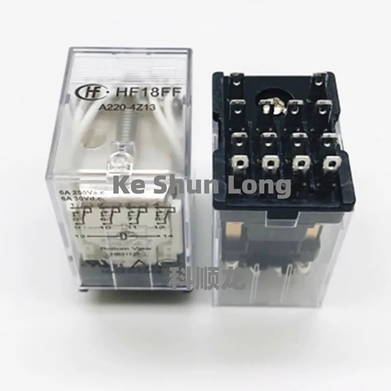 100% NewOriginal HF18FF-A220-4Z13 JZX-18FF-A220-4Z13 HF18FF-A220-4Z1 JZX-18FF-A220-4Z1 220VAC 6A Rơ 