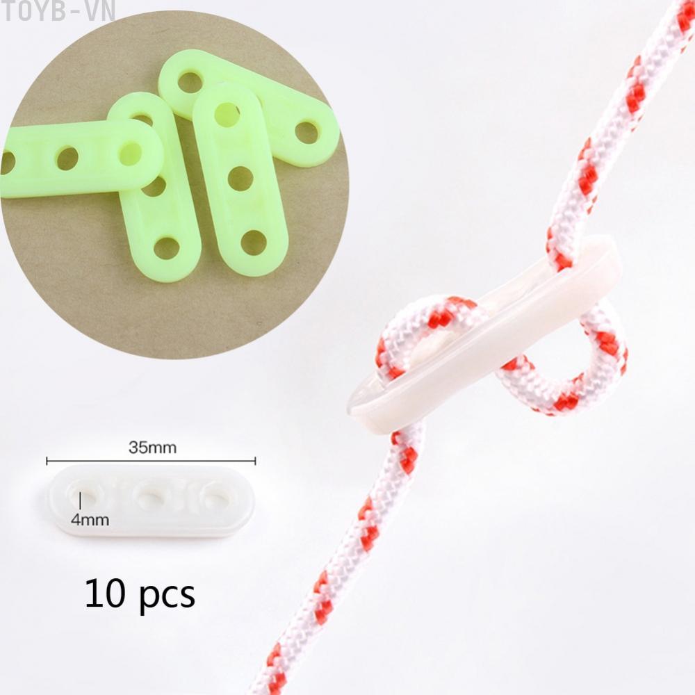 【TOYBOX】Guyline Runners Outdoor Tensioners Ropes Cord Awning Fastener Tightener