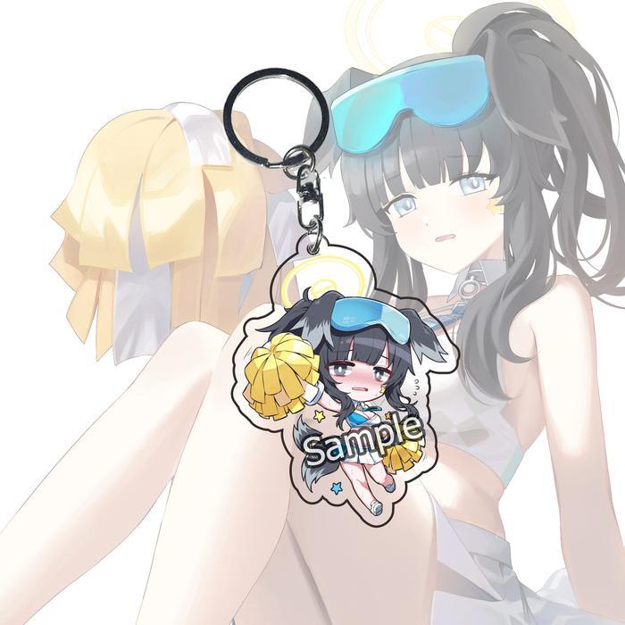 Gantungan Kunci Blue Archive Nekozuka Hibiki - Ganci - Key Chain - Hibiki 05, Gantungan Kunci