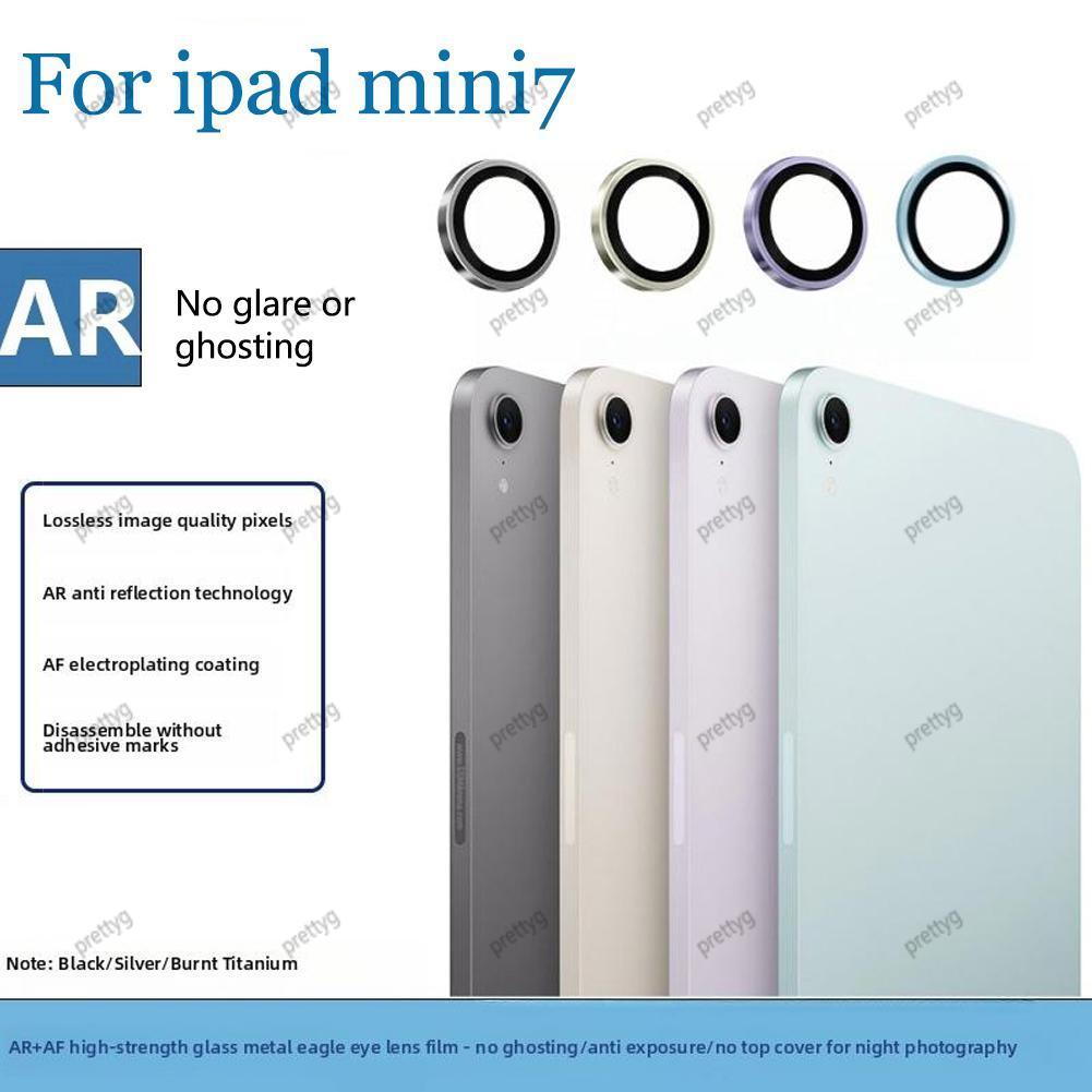 Phim Bảo Vệ Ống Kính Máy Ảnh Kim Loại Cho IPad Mini 7 6 Kim Loại Bảo Vệ Cho IPAD MINI A17 Pro 2024 A