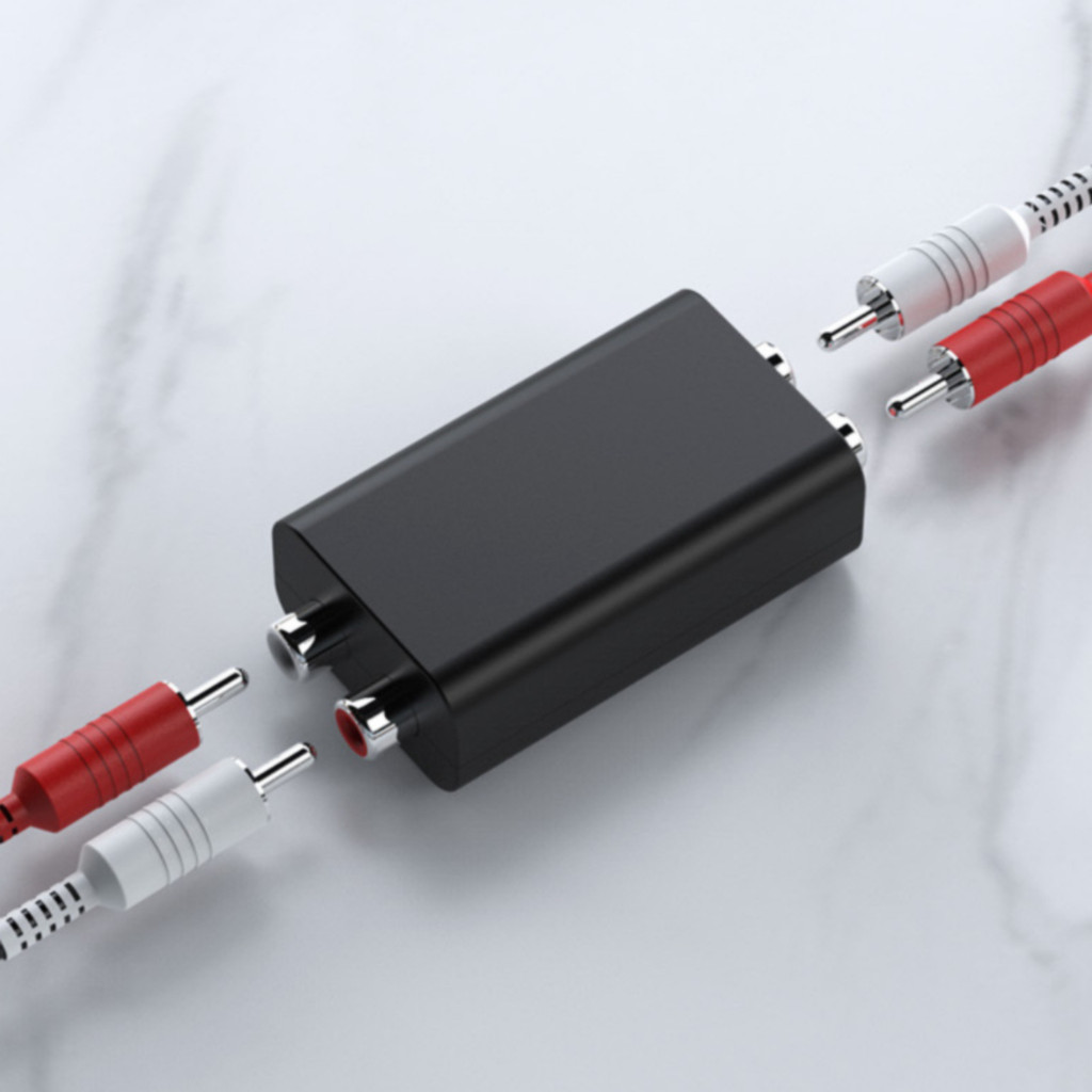 Ground Loop Noise Isolator RC Connection Professional Bộ cách ly mặt đất chung cho PC