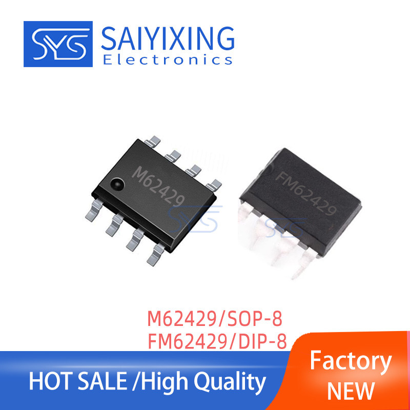 10 Chiếc Mới M62429 SOP-8 FM62429 DIP-8 Chip Điều Khiển Âm Lượng