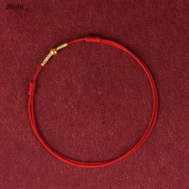 AL Fashion Handmade Bracelet Red Rope Lucky Bangle Women Men Lovers' Best Friends Lucky Bracelet Ank