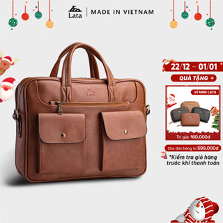  Cặp Công Sở Lata  Thời trang nam basic - Cặp da CA25  