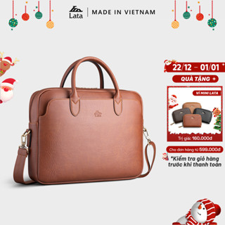  Cặp Công Sở Lata  Thời trang nam basic - Cặp da CA41  