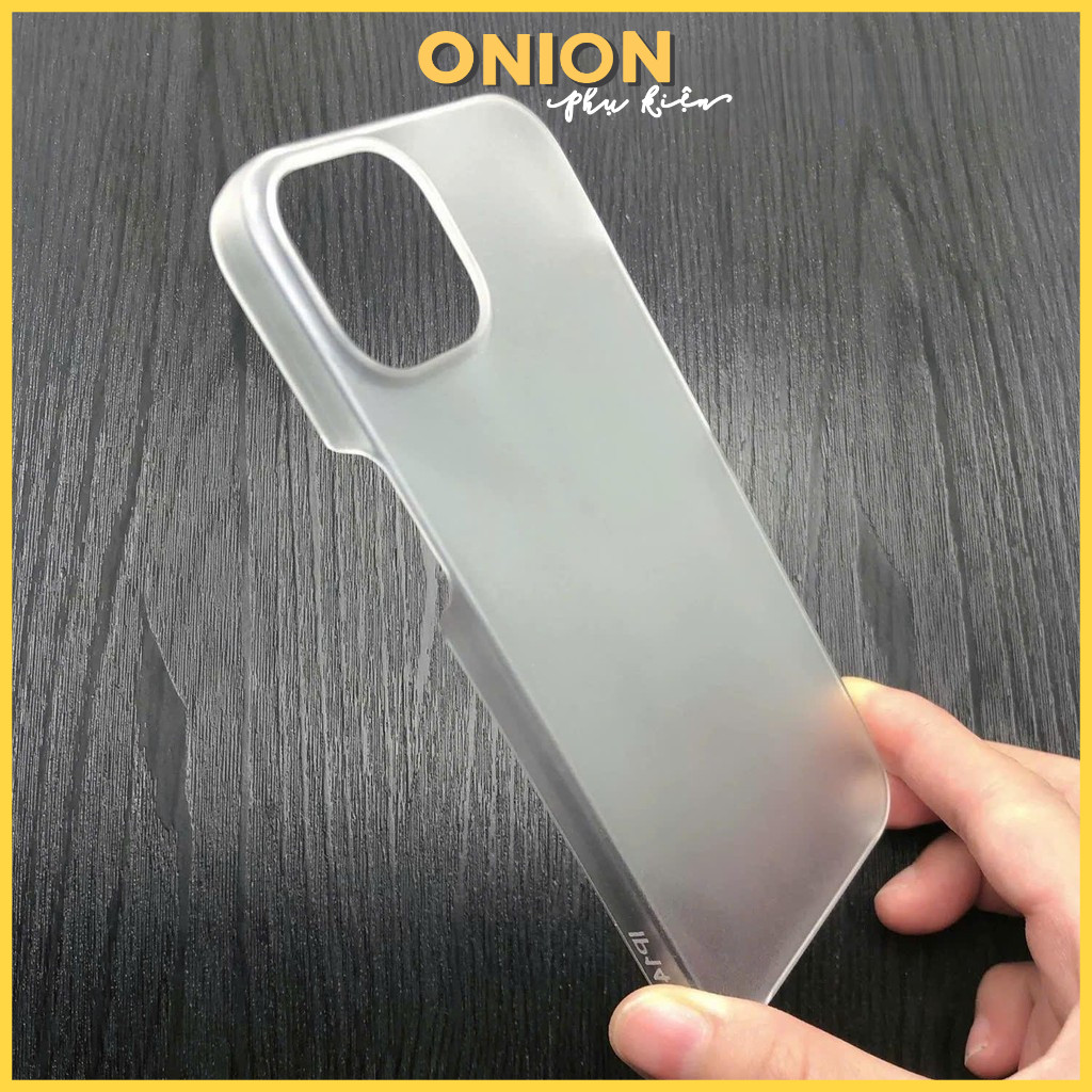 Ốp điện thoại cứng mờ bảo vệ điện thoại(onion phụ kiện)
