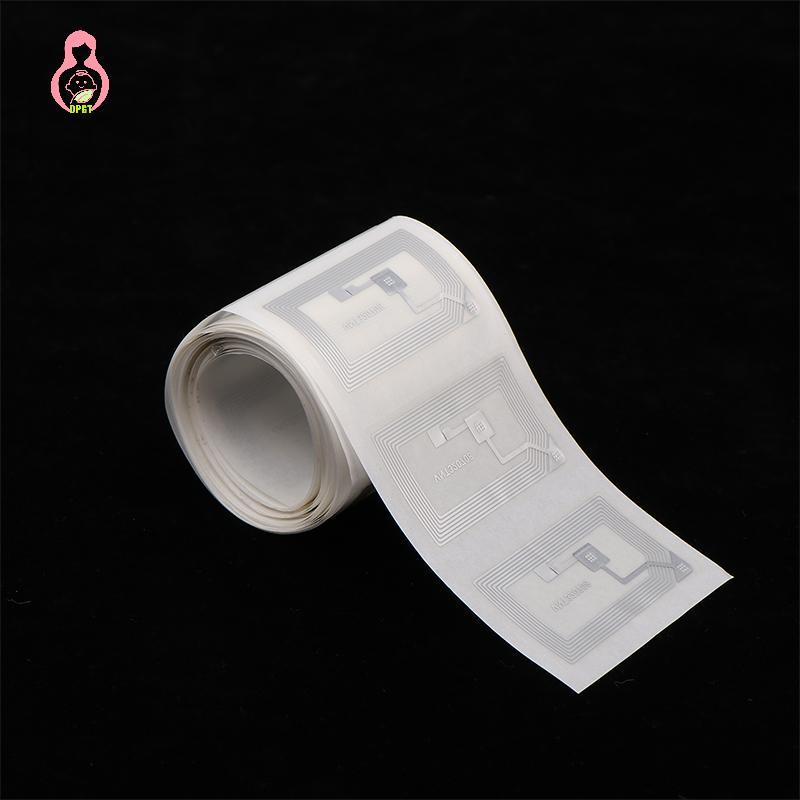 [DPGT] 10 / 20 / 100 Miếng Dán NFC Chip Ntag213 Miếng Dán Lớp Lót Ướt 13.56 MHz Thẻ Nhãn RFID 213 Ch