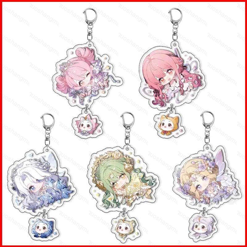 CH1 Infinity Nikki Acrylic Móc Khóa Mặt Dây Chuyền Túi Phụ Kiện Anime Game Ngoại Vi HC1