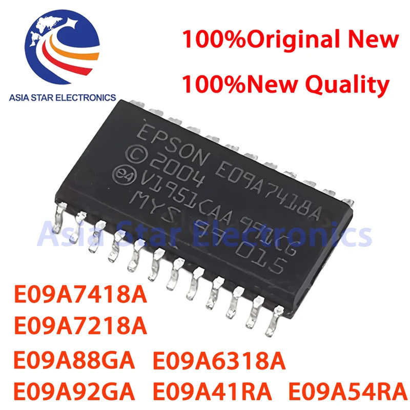 5 CHIẾC E09A7418A E09A7218A E09A88GA E09A92GA E09A6318A E09A41RA E09A54RA sop-24 Chipset