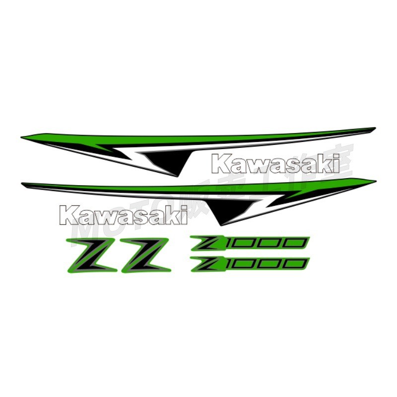 Miếng Dán Xe Máy Thích Hợp Cho Kawasaki Ninja Z1000 2010-2013