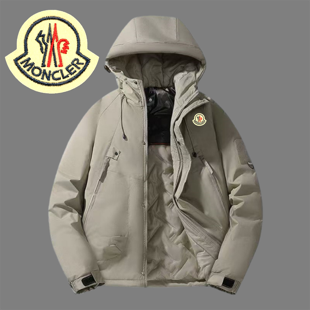 Áo Khoác Cotton Moncler Thu Đông, Phong Cách Mới, Chống Gió và Giữ Nhiệt