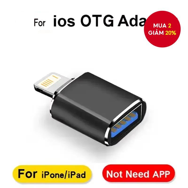 Bộ chuyển đổi USB 3.0 OTG Thích hợp cho IOS 13 Trên IPhone 14 đến 6s IPad có thể đọc Ổ đĩa Flash USB