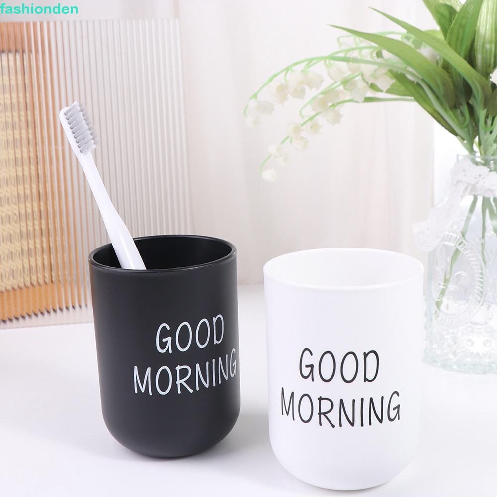 FASHIONDEN Chào Buổi Sáng Cốc Bảo Quản Nhựa Tổ Chức Cốc Chịu Nhiệt Uống Nước Có Thể Tái Sử Dụng Đồ U