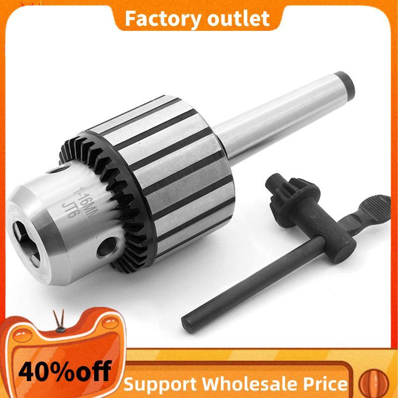 Chìa Khóa Khoan Chuck 1-16 JT6 Cờ Lê Khoan Chuck 5 / 8 Inch + MT2-JT6 Thanh Nối Dài Kết Hợp Bộ 5 / 8