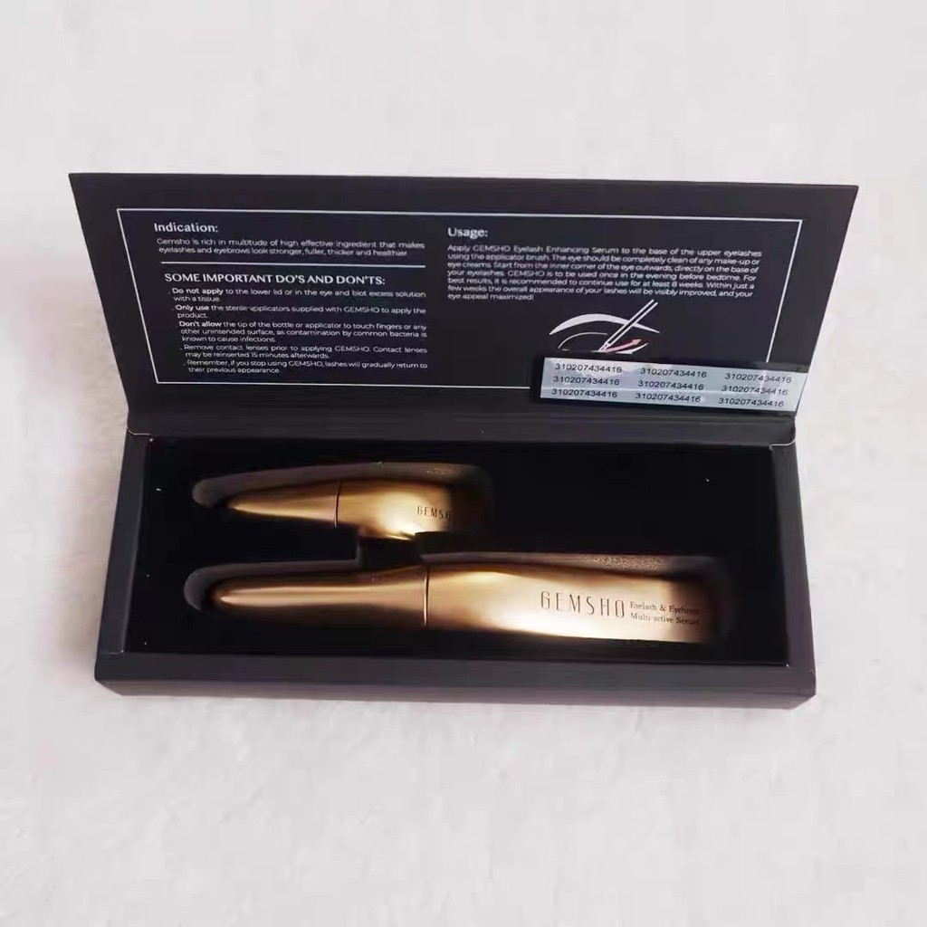 Gemsho Eyelash Beauty Show Mascara GEMSHO Mascara Hairline Pen Trồng lông mi Chất lỏng đặc biệt [mxS