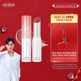   Rom&nd   Ve-easy  Son dưỡng màu tint Romand Glasting Melting Balm 3.5g 