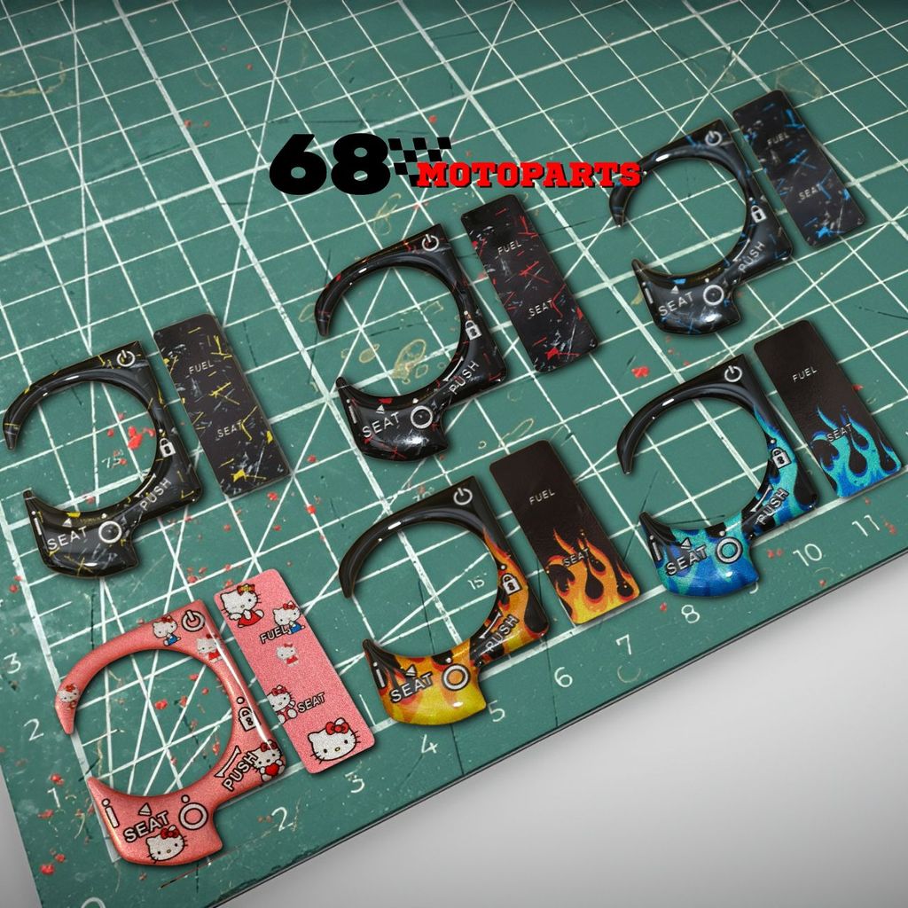 [ĐỜI XE CŨ] Tem DÁN Ổ KHÓA Smartkey Chất Liệu Epoxy Vario150 2018-2022 , Vision Đời Cũ, Scoopy 2021,