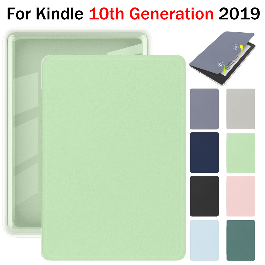 Dành Cho Kindle 10th Gen 6.0 '' 2019 (Model: J9G29R) DIY Trong Suốt Acrylic Ốp điện thoại E-Reader T