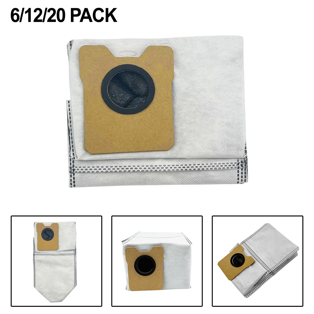 #VOGUEZ#6 12 20 Pack 3 3L Dust Bags for eufy C10 C20 For Omni Vacuum Cleaner Replacement