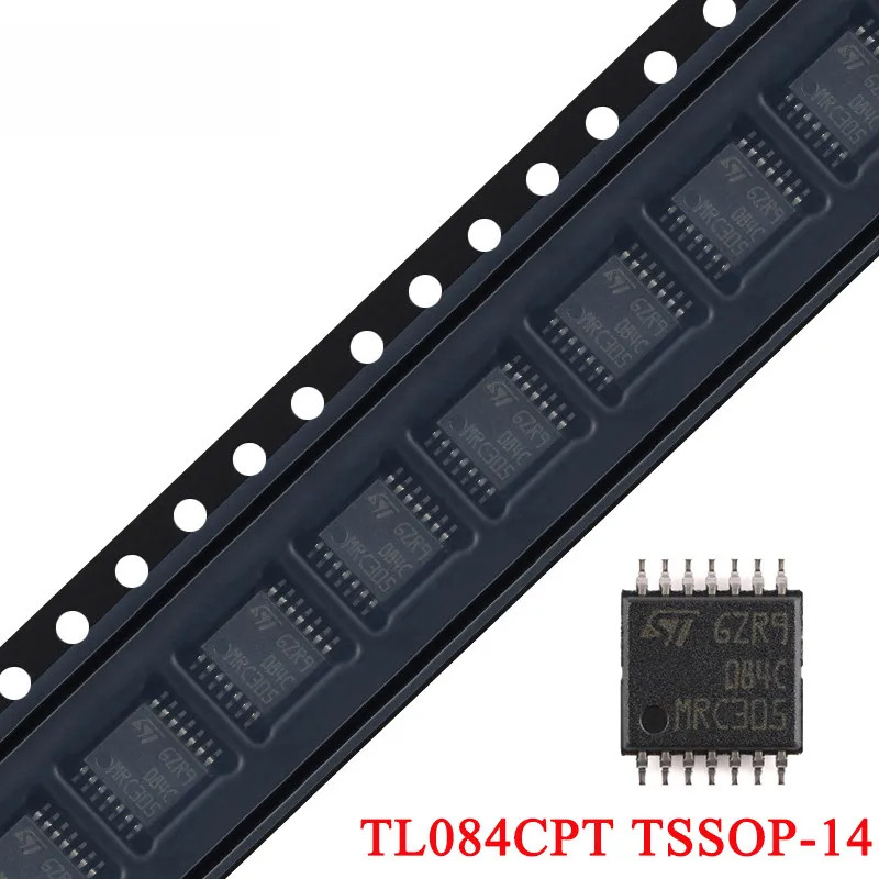 5 Cái / 1 Cái TL084 TL084C 084C TL084CPT TSSOP-14 JFET Đầu Vào Quad Bộ Khuếch Đại Hoạt Động Chip Đầu