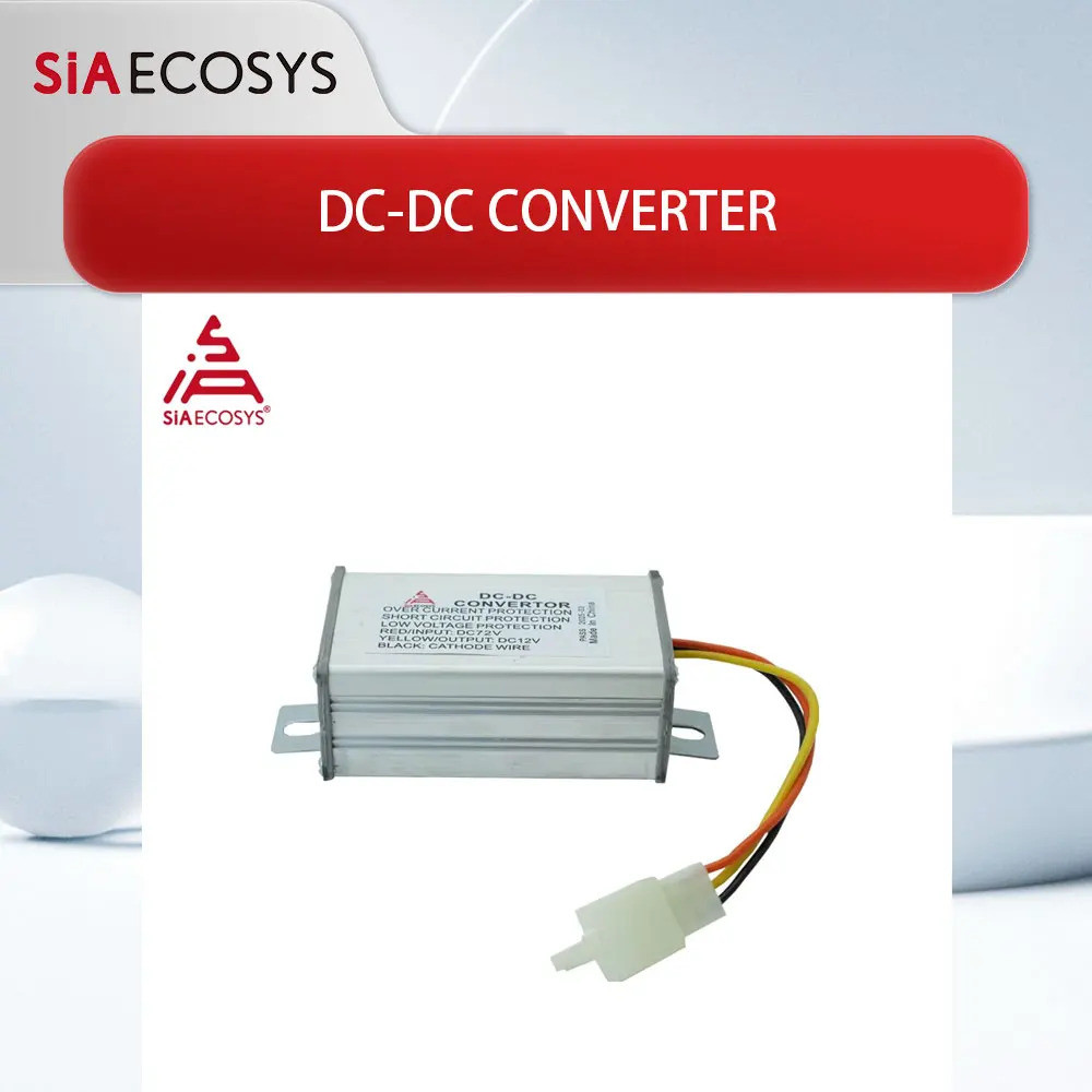 SiAECOSYS 72V / 48V sang 12V 10A / 15A DC-DC Bộ chuyển đổi cho xe máy điện