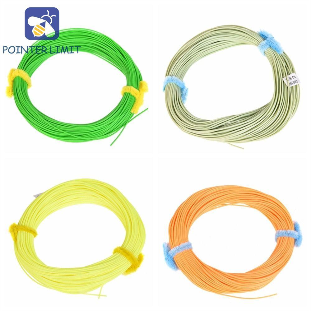 POINTER LIMIT Forward Floating, 100FT Long Casts Fly Fishing Line, Dụng cụ câu cá WF3FWF8F Fluo Fron