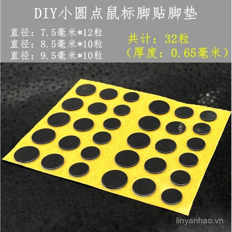Đa Năng DIY Thay Thế Cứng Pad Chấm Đa Năng Chuột Logitech Miếng Lót Chân Miếng Lót Chân Cạnh Tranh G