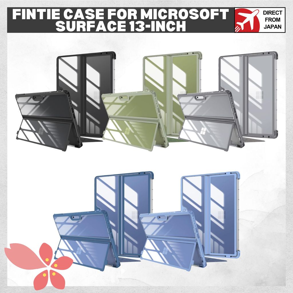 Fintie Case for Microsoft Surface 13-inch | Compatible with Surface Pro 11/10/9 | Shockproof Stand P