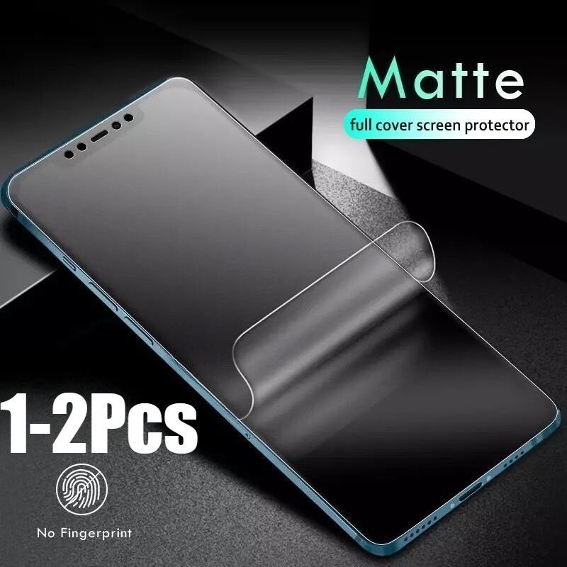 1-2 Chiếc Chống Trầy Xước Mềm Hydrogel Cho Tecno Pop 3 5 5X 6 7 8 9 LTE Plus Pro 4G 5G Chống Gián Đi