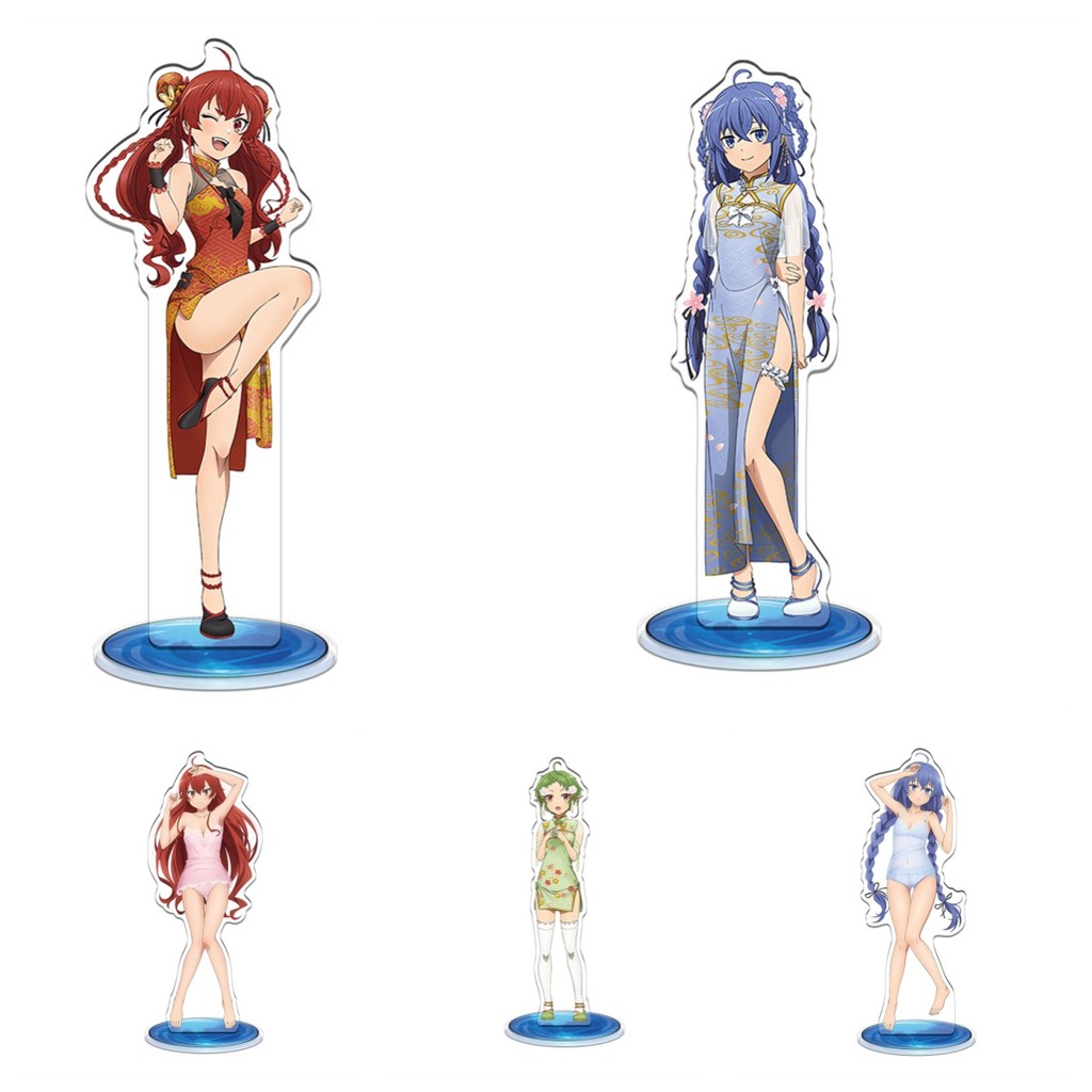 15Anime Jobless Reincarnation Acrylic Stand Ornaments Rumi Zoey Mira Decorations cosplay Accessories