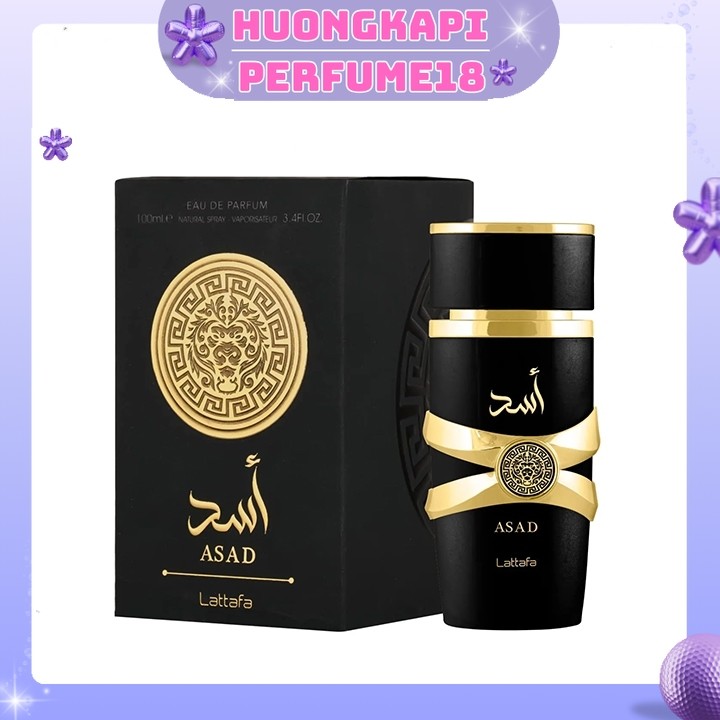 [Mẫu Thử] Nước Hoa Nam Lattafa Asad EDP