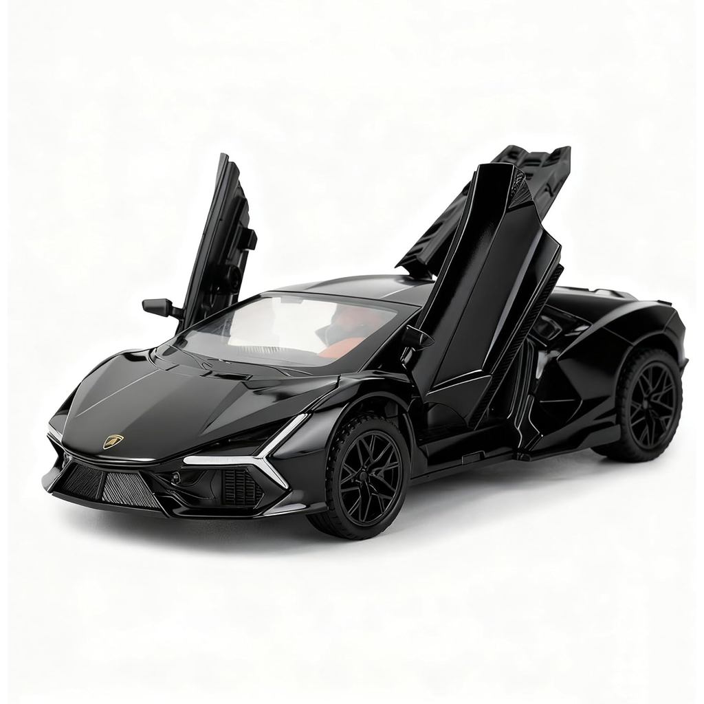 BDTCTK 1 / 32 Comapatible cho Lamborghini ‌Xe mô hình Aventador LP700-4, Xe đồ chơi kéo lùi bằng hợp