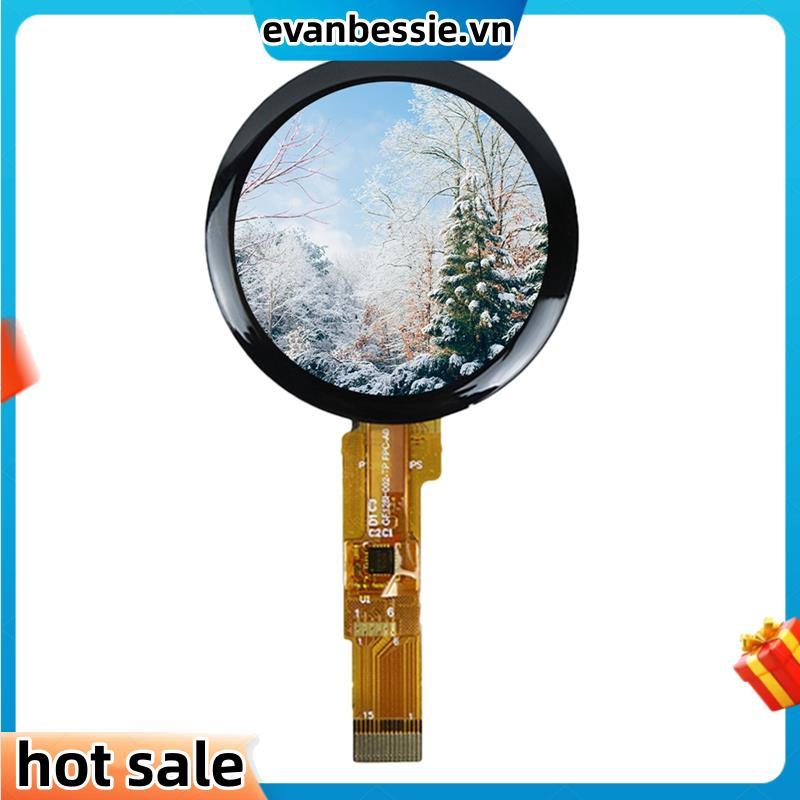 Màn hình cảm ứng điện dung IPS tròn 1,28 Inch Giao diện 4W SPI 15Pin GC9A01 Trình điều khiển CST816T