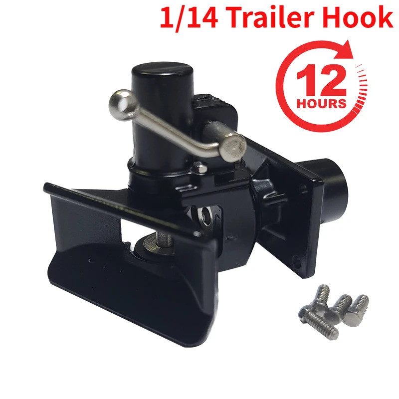 KABOLITE K3363 Kim Loại Đuôi Móc Xe Kéo Dây Cho 1 / 14 Tamiya RC Đổ Xe Tải 770S R620 RC Xe Mô Hình Đ