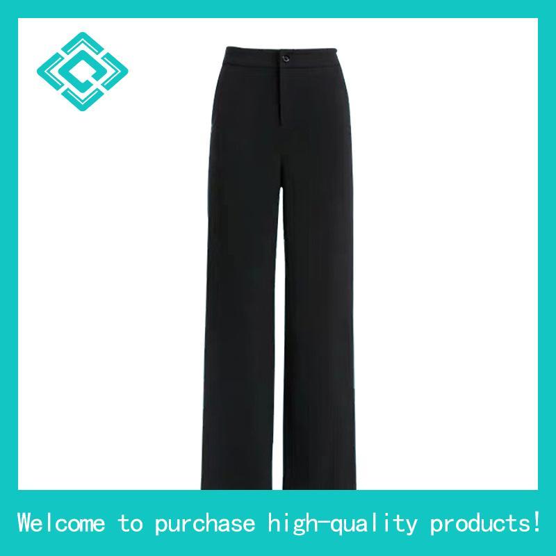 Quần ống rộng túi chéo ly bụng TIIN STORE dáng suông công sở đơn giản thanh lịch nữ tính Q0D058