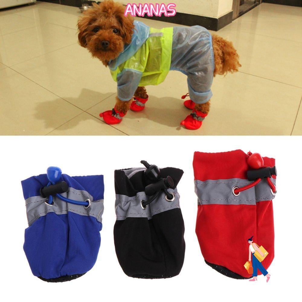 ANANAS 4 Giày Bốt Ấm Áp Thời Trang Mùa Đông Giày Chống Trơn Trượt