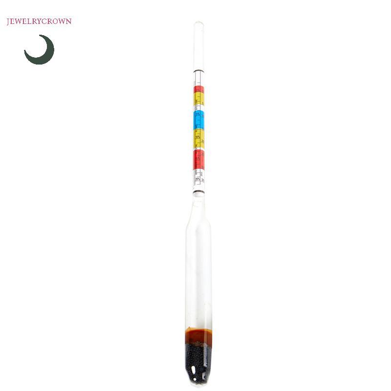 [jewelrycrown] 1 / 2 Chiếc Thủy Kế Ba Cân Cho Gia Đình Brew Rượu Bia Cider Thử Nghiệm 3 Tỷ Lệ Thủy K