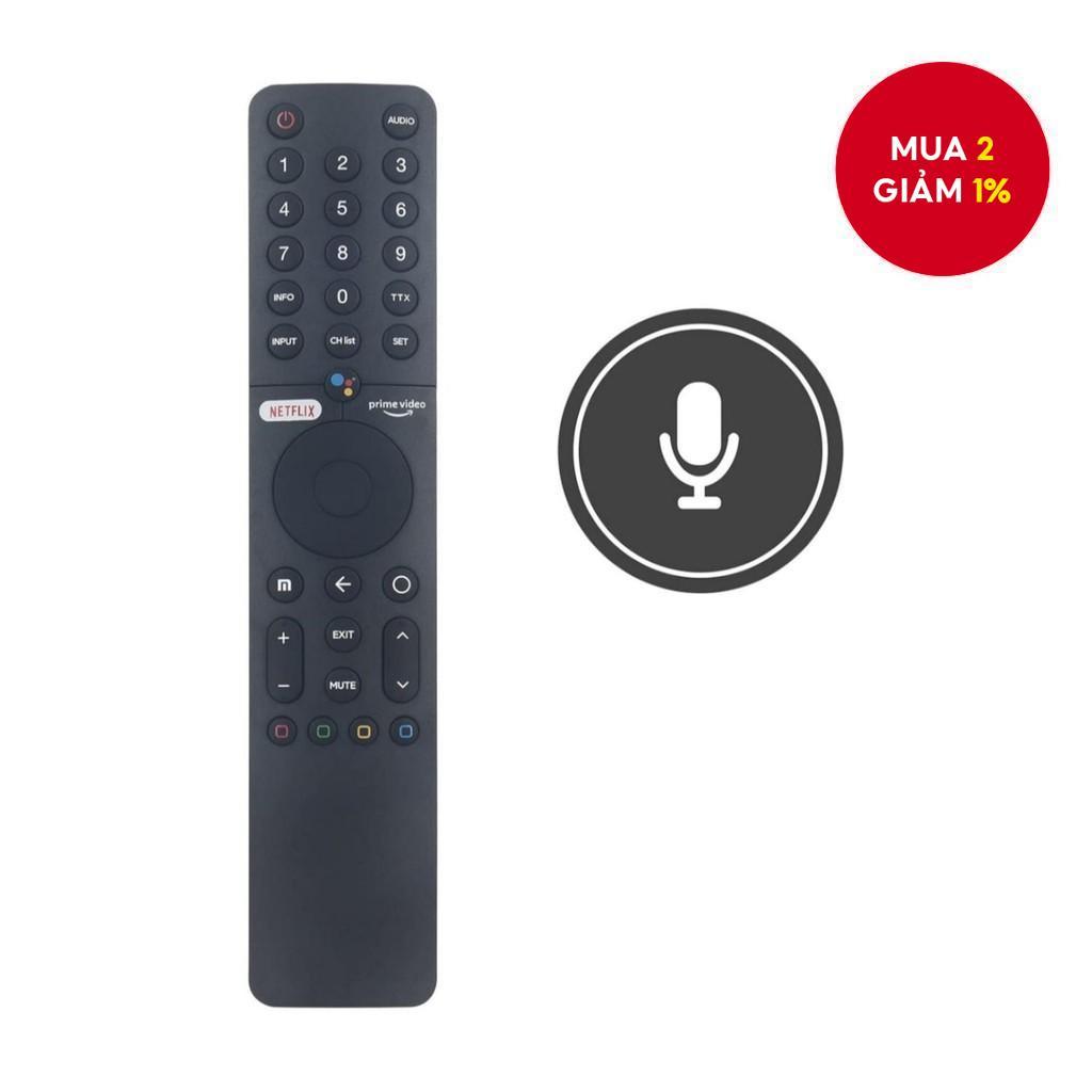 Điều khiển từ xa cho TV Xiaomi P1, P1E, Q1, Q1E có kết nối Bluetooth và điều khiển bằng giọng nói, t