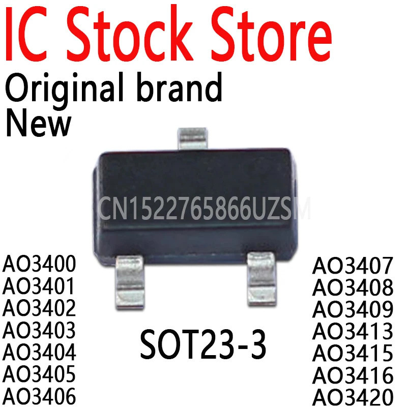 5 CHIẾC AO3400 AO3401 AO3402 AO3403 AO3404 AO3405 AO3407 AO3408 AO3409 AO3413 AO3415 AO3416 AO3420 S