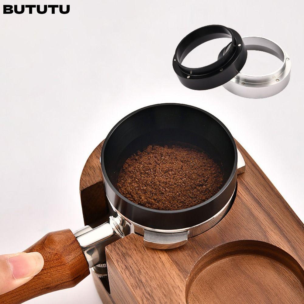 BUTUTU 51mm / 53mm / 58mm Nhôm Định Lượng Vòng Dụng Cụ Cà Phê Portafil Từ Cà Phê Tamper