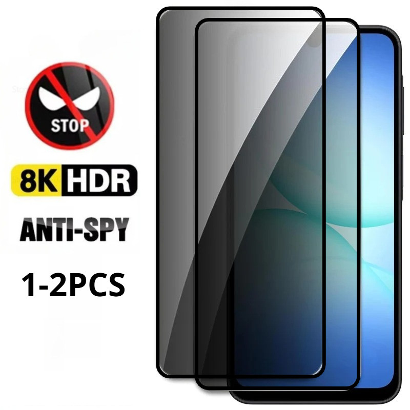 1-2 Chiếc Cho iQOO U6 U5x U5e U5 Chống Gián Điệp Riêng Tư Kính Cường Lực Cho iQOO U3x U3 U1x U1 Pro 