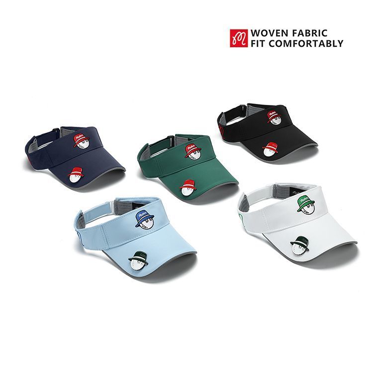 MALBON Golf Cap Nam Nữ Phong Cách Rỗng Top Cap Kem Chống Nắng Thể Thao Mũ Che Nắng Hút Mồ Hôi Không 