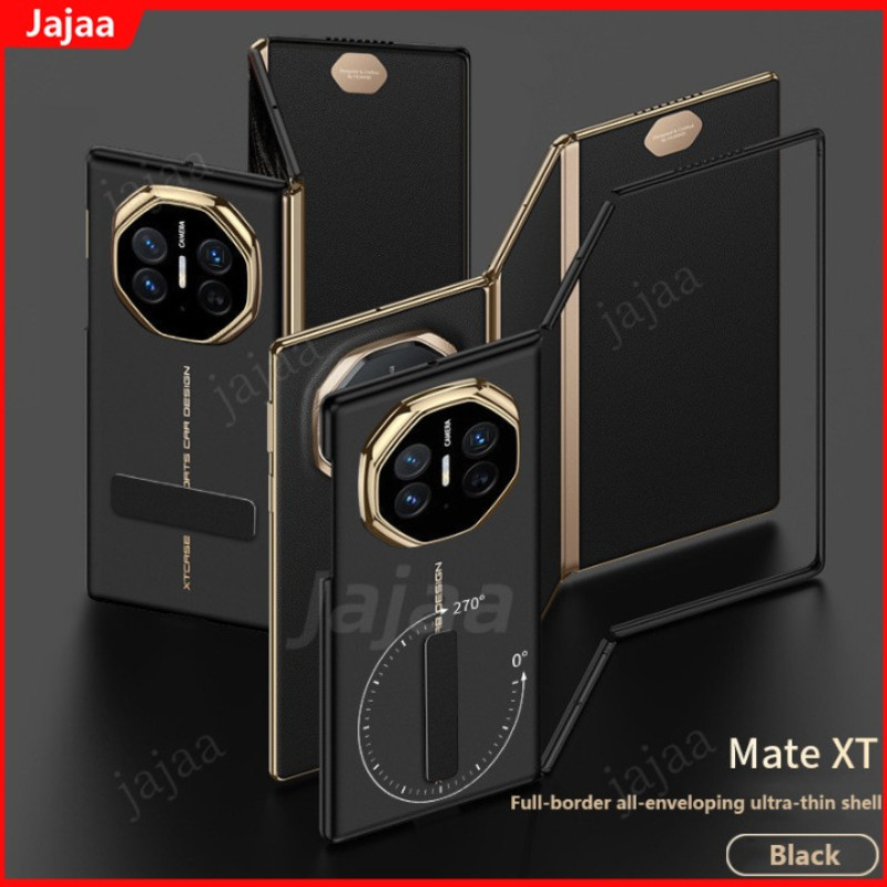 Xoay Giá Đỡ Dành Cho Huawei Mate XTs UltimateUltra Da Mỏng Từ Tính Đôi Bản Lề Bảo Vệ Cho Huawei Mate