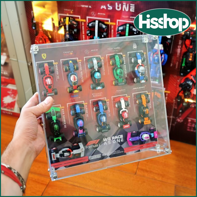 Hộp trưng bày, Hộp trưng bày xe đua sưu tầm LEGO F1, hộp trưng bày rõ ràng cho xe mô hình đua