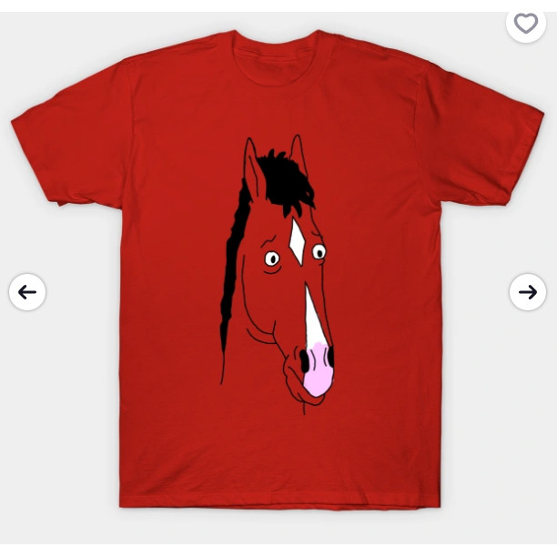 Lễ Hội Mùa Xuân - Áo Thun Nam Họa Tiết BoJack Horseman, 100% Cotton
