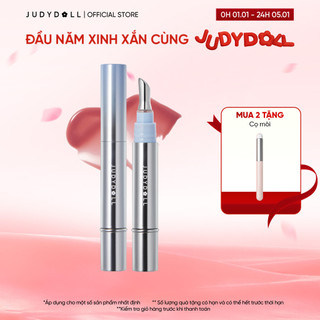  JUDYDOLL Son Bóng Dưỡng Ẩm Làm Mờ Vân Môi Watery Essence Lip Glaze 