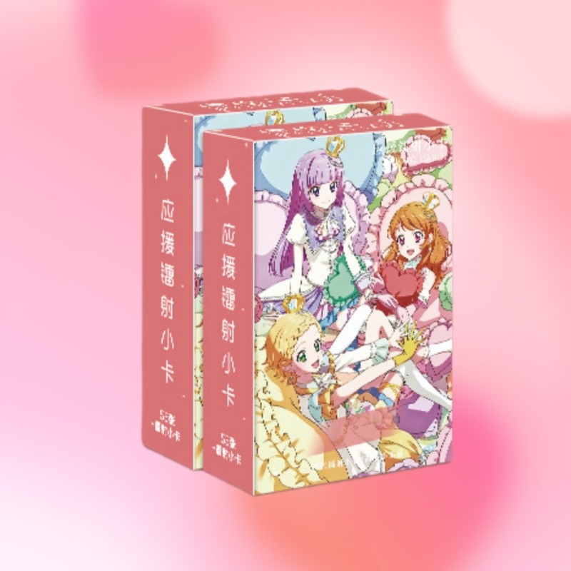 50-55 chiếc Manga Manhwa Aikatsu Stars Slay The Gods Laser Holographic Lomo Cards Fights Break Spher