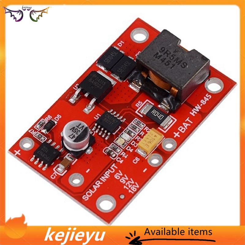 Mô-đun điều khiển năng lượng mặt trời màu đỏ 3S 3A 12V MPPT Mô-đun điều khiển năng lượng mặt trời bằ