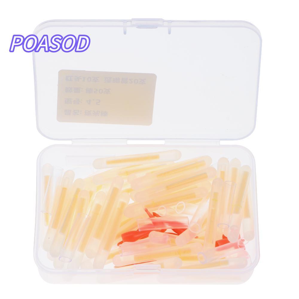 MAYSHOW - Bộ 50 Phao Câu Cá Dạ Quang Siêu Sáng, Chống Phai Màu Lâu Dài